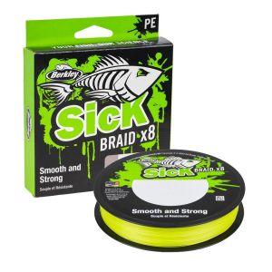 Berkley Šnúra Sick Braid X8 Green 150m